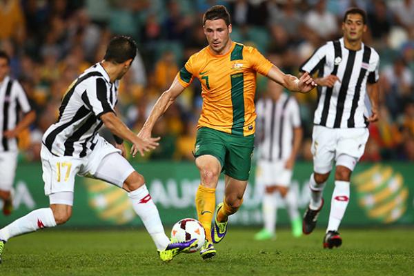 Matthew Leckie will be one of a host of young Socceroos at the World Cup in Brazil.