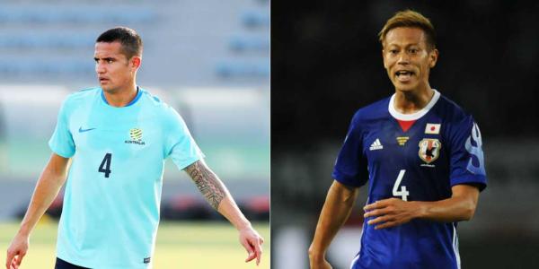 Tim Cahill is the only Caltex Socceroo in this squad to have beaten Japan, while Keisuke Honda has had the most shots during qualifying.