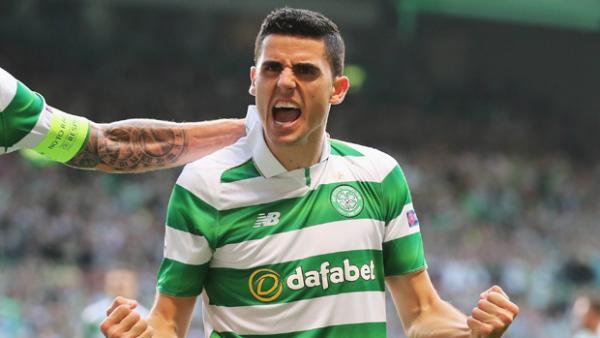 Tom Rogic scored  the winner for Celtic overnight.