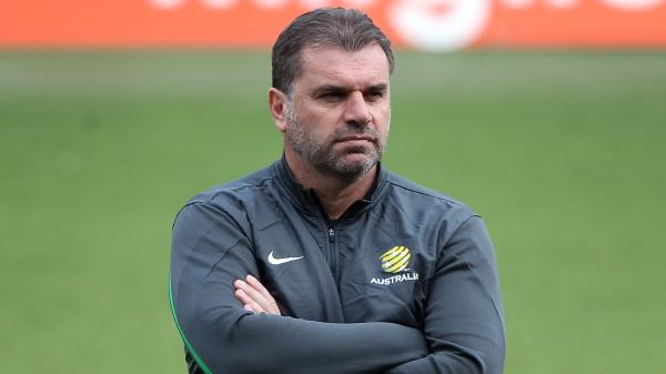 Ange Postecoglou Australia Socceroos training 2015