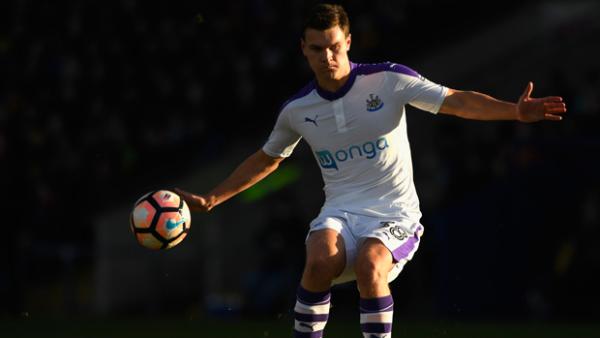 Curtis Good started in Newcastle United's FA Cup loss to Oxford United.