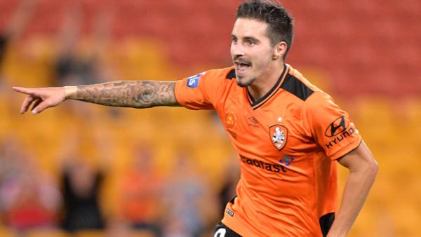 Jamie Maclaren has been in scintillating goal-scoring touch for Brisbane Roar.
