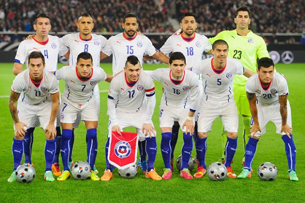 The Socceroos first assignment at the World Cup will be against South American qualifiers Chile.