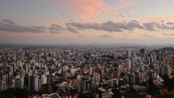 The Brazilian city of Belo Horizonte.
