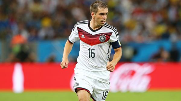 Lahm announced his retirement from international football after Germany's World Cup triumph.