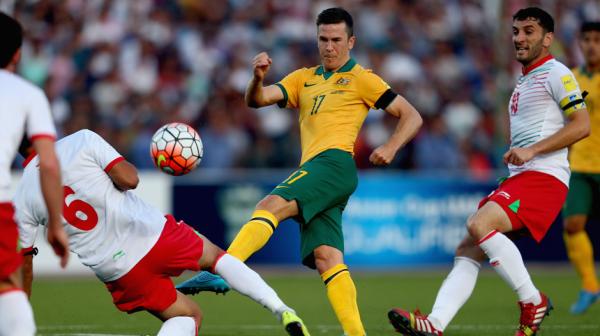 Matt McKay added energy and enthusiasm to the Socceroos midfield.