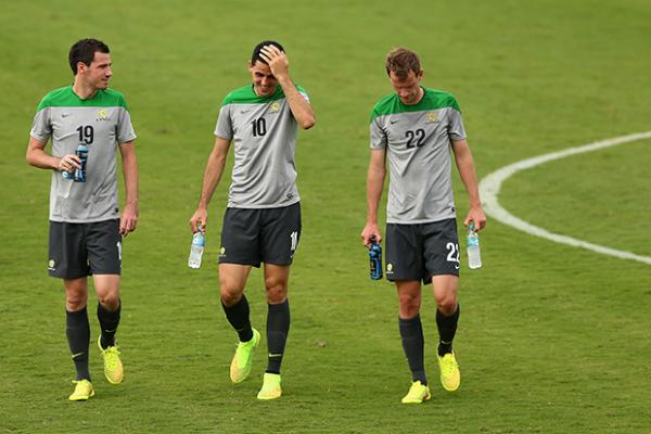 The Socceroos have been well received in Brazil after being the first national team to arrive ahead of the World Cup.
