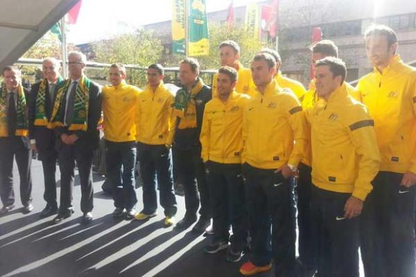 Socceroos thank fans