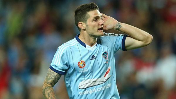 Sydney FC's Corey Gameiro netted the opening goal for the Olyroos.