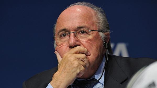 FIFA President Sepp Blatter speaks at a press conference in Zurich.