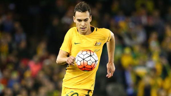 Socceroos defender Trent Sainsbury will be playing in his hometown against Iraq in September.
