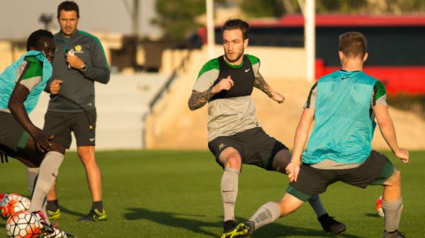 Gallery: Olyroos get to work in Doha