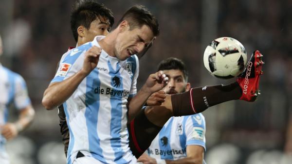 Milos Degenek's 1860 Munich secured a crucial 1-1 draw overnight.