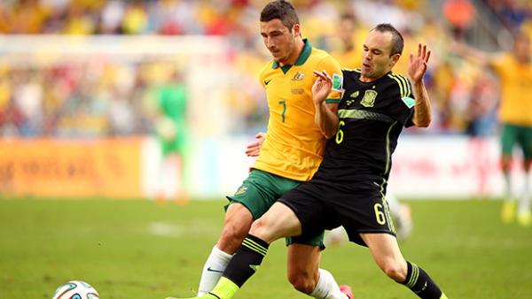 Leckie put in another energetic performance against Spain in Curitiba.