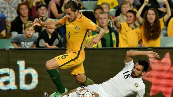 Perth Glory defender Josh Risdon has been named in the latest Caltex Socceroos squad.
