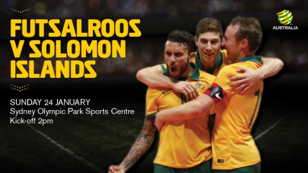 Futsalroos v Solomon Islands match details.