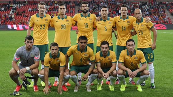 The Socceroos starting XI for the friendly against Belgium.