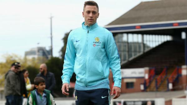 Caltex Socceroos defender Alex Gersbach.