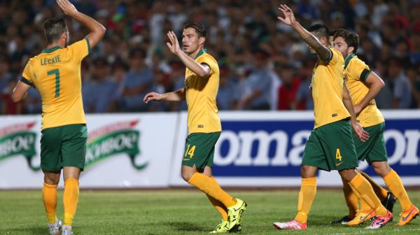 Who will start for the Socceroos against Bangladesh?