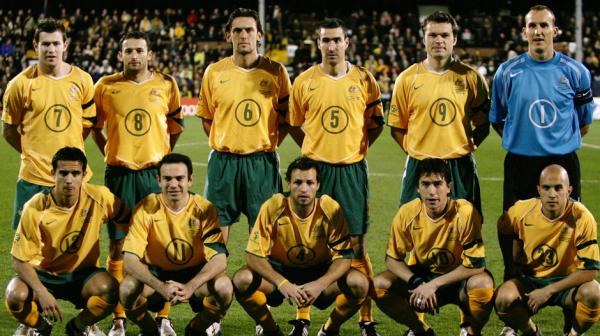 Socceroos' XI which faced Norway in 2004.