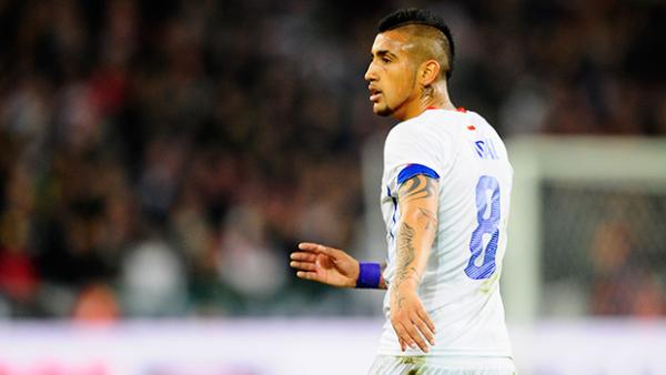 Arturo Vidal remains in doubt for Chile's World Cup campaign with a knee injury.