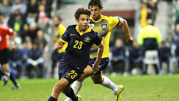 The Young Socceroos recently played the Foxtel A-League All Stars in Wollongong.