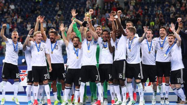 Germany claimed a thrilling 1-0 win over Chile in the Confederations Cup Final.