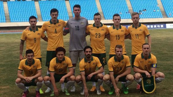 The Olyroos starting XI which beat Myanmar 5-1 on Tuesday night.