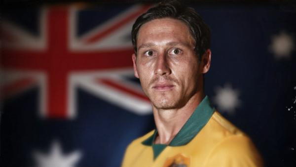 Socceroos midfielder Mark Milligan.