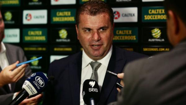 Caltex Socceroos coach Ange Postecoglou.