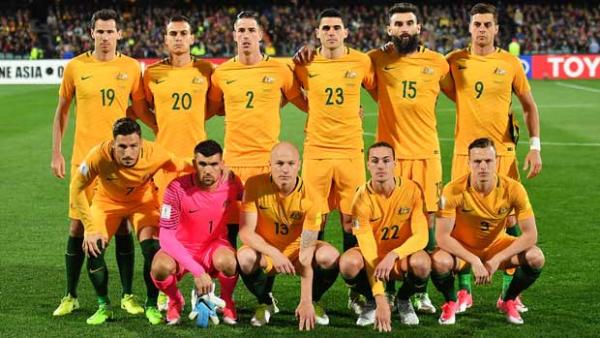 The Caltex Socceroos starting XI against Saudi Arabia in Adelaide.
