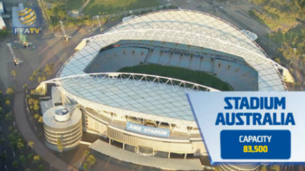 Stadium Australia is one of the five host venues for the 2015 AFC Asian Cup.
