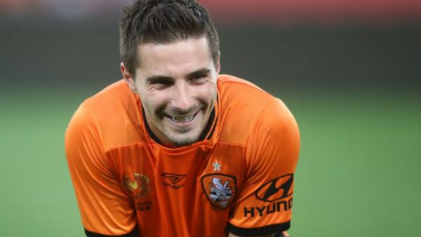 Brisbane Roar striker Jamie Maclaren.