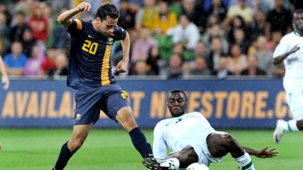 Alex Brosque netted a brace as Australia downed Saudi Arabia 4-2 at AAMI Park in 2012.