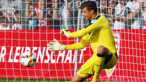 Mitch Langerak has been injured in training with Vfb Stuttgart.