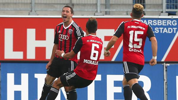 Leckie scored for Ingolstadt 04 against Vfr Aalen in Bundesliga 2.