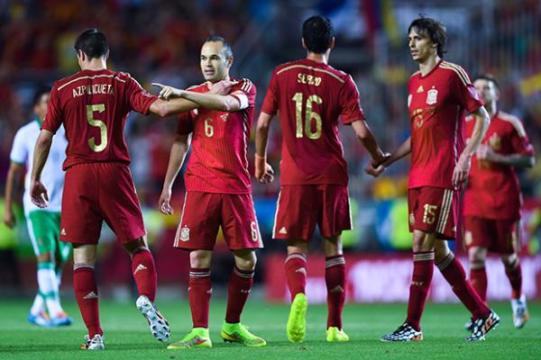 Jesus Navas and Alvaro Negredo were the big omissions from Spain's 23-man World Cup squad.