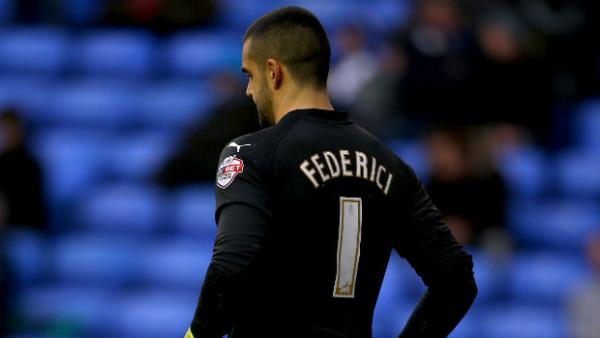 Reading FC goalkeeper Adam Federici