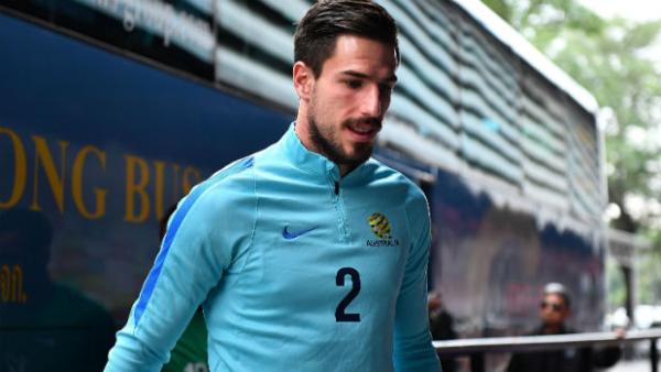Caltex Socceroos defender Milos Degenek.