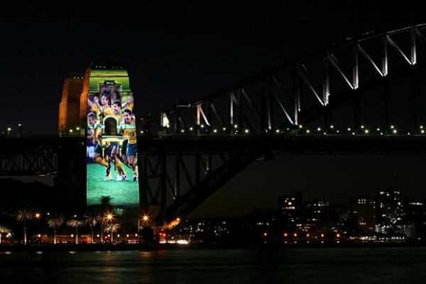 Asian Cup tweets to light up Harbour Bridge