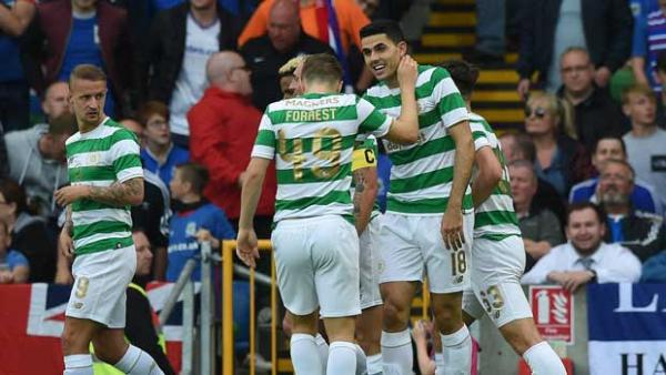 Caltex Socceroo Tom Rogic scored a long-range special overnight as his club Celtic overwhelmed 4-0 Linfield in a UEFA Champions League qualifier.