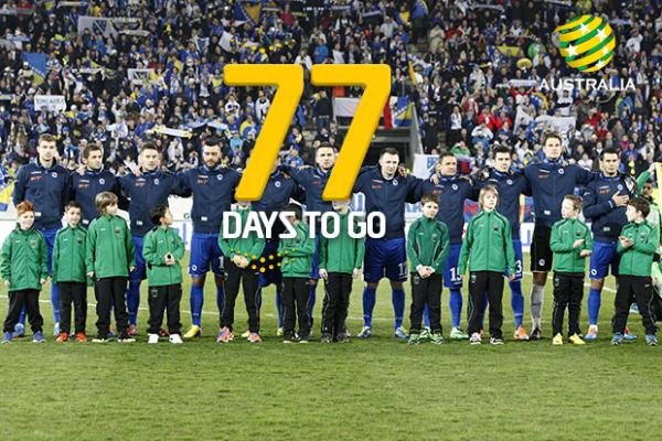 World Cup countdown - 77 days to go