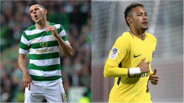 Caltex Socceroo Tom Rogic will line-up against Neymar's PSG in the first group match of the UEFA Champions League on Wednesday.