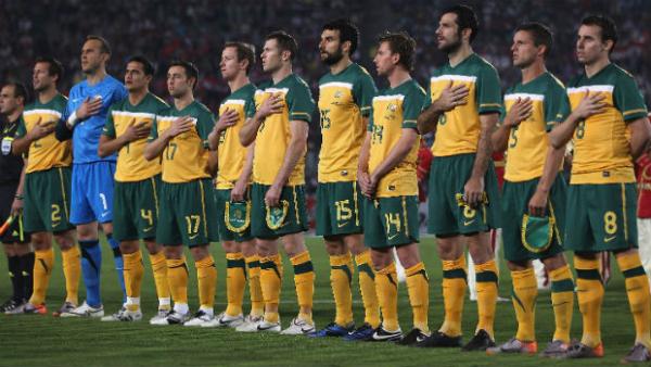 The Socceroos starting XI that played Egypt in an international friendly in 2010.