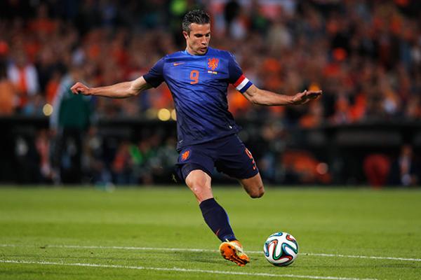 Dutch striker Robin van Persie scored the solitary goal in Netherlands win over Ghana.