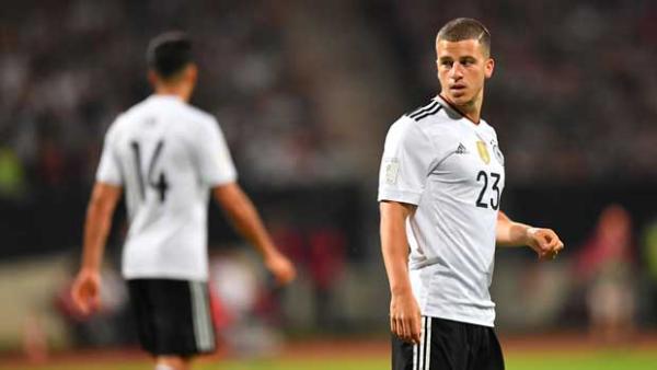 Diego Demme has been ruled out of Germany's Confederations Cup squad, so won't take on the Caltex Socceroos next week.