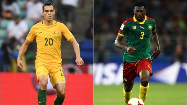 Socceroos v Cameroon.
