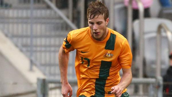 Newcastle Jets winger Andrew Hoole netted a hat-trick for the Olyroos against Myanmar.