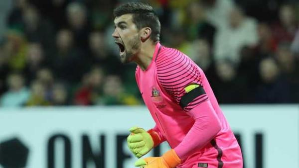 Mat Ryan says he, like the Caltex Socceroos side, is far from the finished article right now.
