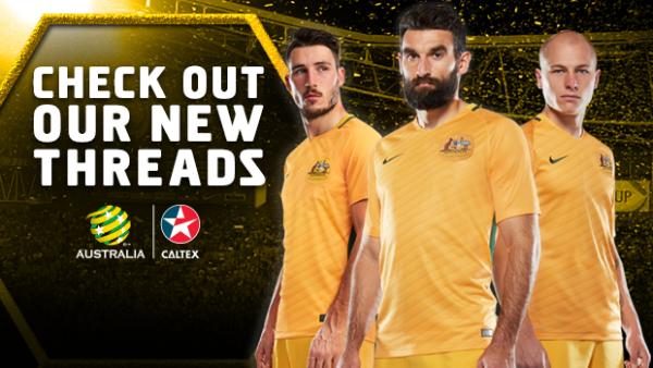 Nike and FFA unveil new Caltex Socceroos and Westfield Matildas playing strip